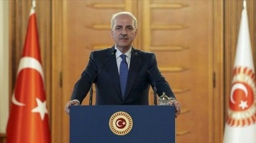 TBMM Başkanı Kurtulmuş, Kuzey Makedonya'nın Bağımsızlık Günü'nü kutladı