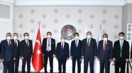 TCMB Başkanı Ağbal TOBB Başkanı Hisarcıklıoğlu&#039;nu ziyaret etti