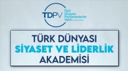 TDPV'nin 'siyaset ve liderlik' eğitimine başvurular başladı