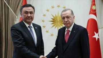 TDT Genel Sekreteri Ömüraliyev'den Cumhurbaşkanı Erdoğan'a tebrik mektubu