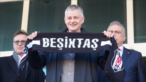 Teknik direktör Solskjaer, Beşiktaş için İstanbul'a geldi