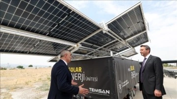 TEMSAN, doğal afet ve acil durumlar için mobil güneş enerji santrali geliştirdi