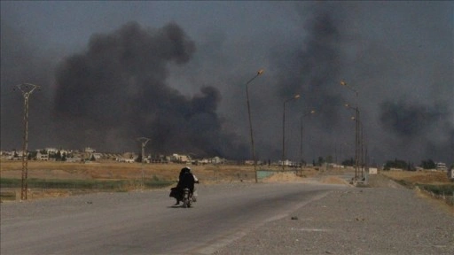 Terör örgütü PKK/YPG'nin Cerablus'a roket saldırısında 2 kişi öldü, 8 kişi yaralandı