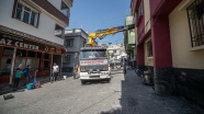 Terör saldırısının gerçekleştiği sokağın onarım çalışmalarına başlandı