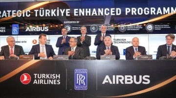 THY, Airbus ve Rolls-Royce işbirliğiyle geliştirecek Stratejik Türkiye İlerleme Programı tanıtıldı