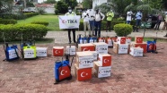 TİKA'dan Güney Sudan'a Kovid-19'la mücadeleye tıbbi ekipman desteği