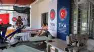 TİKA'dan Kolombiya'daki göçmen kadınlara tekstil ekipmanı desteği