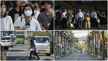 Tokyo'da temmuzda 123 kişi sıcak çarpmasından öldü