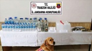 Trabzon&#039;da 115 litre sahte rakı ele geçirildi