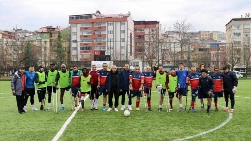 Trabzon'un ampute futbol takımında hedef şampiyonluk