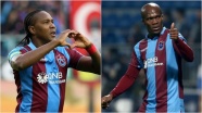 Trabzonspor'un golcü ikilisi Rodallega-Nwakaeme