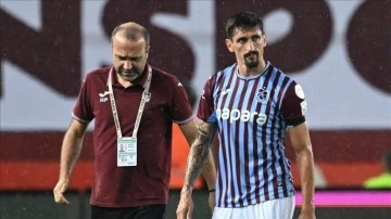 Trabzonsporlu futbolcu Savic'in adalesinde yaralanma tespit edildi