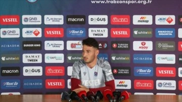 Trabzonspor'un genç oyuncusu Arif Boşluk hedeflerini anlattı
