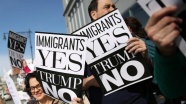 Trump&#039;a başkanlığı döneminin ilk New York ziyaretinde protesto