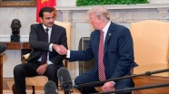 Trump, Katar Emiri ile Taliban'ın serbest bıraktığı rehineleri görüştü