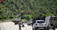 Tunceli’de şüpheli araç polisi alarma geçirdi