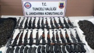 Tunceli&#039;de teröristlere ait 2 silah deposu ele geçirildi