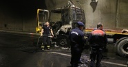 Tünel'deki yangında, şoförün dikkati faciayı önledi