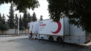 Türk Kızılayından, Tel Abyad'a mobil klinik