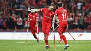 Türkiye, ampute futbolda "dünya 1 numarası"