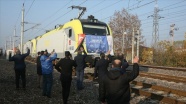 Türkiye'den Çin'e gidecek ilk blok ihracat treni Kocaeli'ye ulaştı