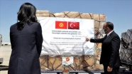 Türkiye&#039;den Kovid-19&#039;la mücadele için Kırgızistan&#039;a tıbbı yardım desteği