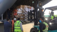 Türkiye'den tıbbi yardım taşıyan uçak Afganistan'a indi