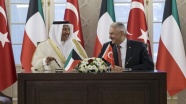 Türkiye ile Kuveyt ortak bildiri imzaladı