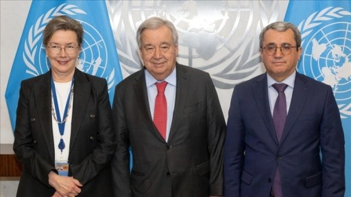 Türkiye'nin BM Daimi Temsilcisi Yıldız ve Finlandiyalı mevkidaşı Kalkku, Guterres'le görüş