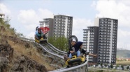 Türkiye&#039;nin en uzun dağ kızağı parkı açıldı