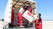 Türkiye'nin tıbbi yardımları Kuzey Makedonya'ya ulaştı