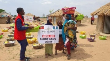 Türkiye, Ramazan'da ihtiyaç sahibi Nijeryalı kardeşlerine yardım eli uzattı