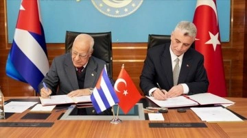 Türkiye ve Küba arasında "Ekonomik-Ticari İşbirliği Programı ve Yol Haritası" imzalandı