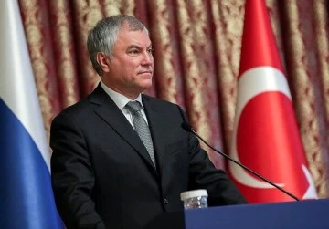 Türkiye ve Rusya parlamento başkanları Kurtulmuş ile Volodin ikili işbirliğini görüştü