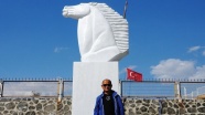 Türkler Çinli heykeltıraşa ilham kaynağı oldu