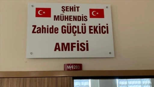 TUSAŞ'taki terör saldırısında şehit olan mühendis Ekici'nin adı Balıkesir Üniversitesinde