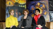 Üç kadın ressamın ruhu tablolarda birleşiyor