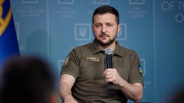 Ukrayna Devlet Başkanı Zelenskiy: 22-25 milyon ton tahıl bloke edilmiş durumda