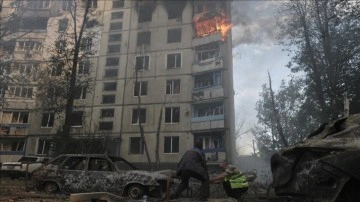 Ukrayna: Rusya'nın Harkiv'e düzenlediği hava saldırılarında 30'dan fazla kişi yaralan