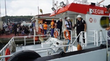 Ukrayna'dan gelen tahıl yüklü gemide denetleme başladı