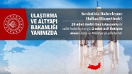 Ulaştırma ve Altyapı Bakanlığı: Deprem bölgesinde 23 mobil baz istasyonu görev yapıyor