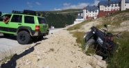 Uludağ'da ATV kazası: Arap turist yaralandı