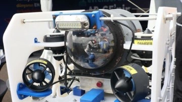 Üniversitelilerin geliştirdiği insansız su altı aracı "Kaşif" denizde petrol arayacak