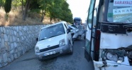 Uşak'ta zincirleme trafik kazası