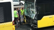 Üsküdar'da metrobüs kazası