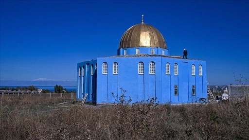 Van'da 'Kubbetüs Sahra Camii'nin benzeri inşa ediliyor