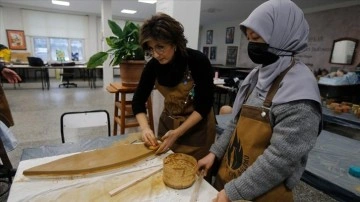 Yabancı öğrenciler seramik eserlerle ülkelerini tanıtacak