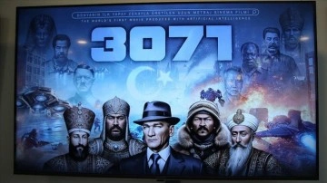 Yapay zekayla hazırlanan sinema filmi "Bilge 3071"in ilk fragmanı tamamlandı