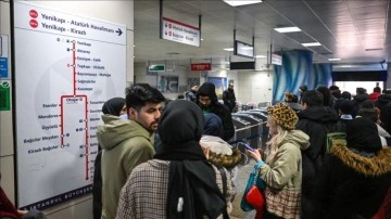 Yenikapı-Kirazlı metro hattında teknik arıza nedeniyle seferler gecikmeli yapılıyor