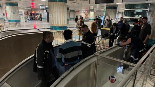 Yenikapı metro istasyonunda çıkan yangın söndürüldü